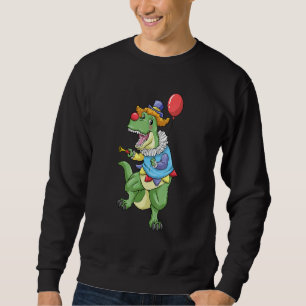 Sweatshirt T Rex Costume Clown Carnaval Enfants Circus Di