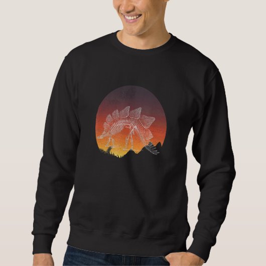 Sweatshirt T Rex Skeleton Dino Bones Paléontologue Fossil Di (Devant)