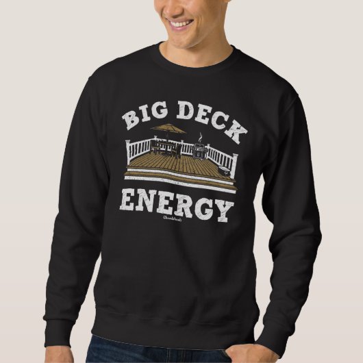 Sweatshirt T-Shir de l'énergie du grand pont (Devant)