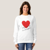 Sweatshirt T-shirt (Devant entier)