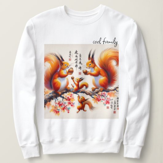 Sweatshirt T-shirt (Design devant)