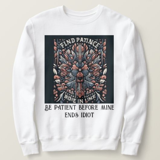 Sweatshirt T-shirt (Design devant)