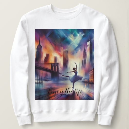 Sweatshirt T-shirt (Design devant)