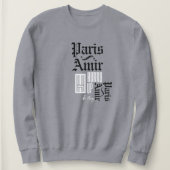 Sweatshirt T-shirt (Design devant)
