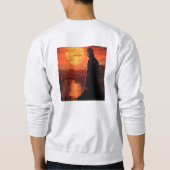 Sweatshirt T-shirt à la mode (Dos)