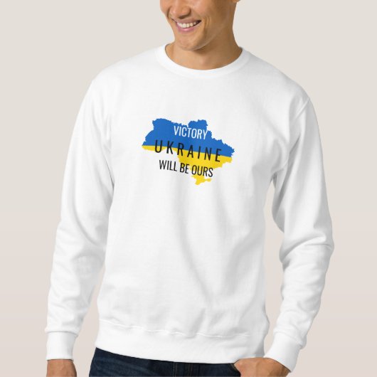 Sweatshirt T-shirt à manches longues blanc avec superposition (Devant)