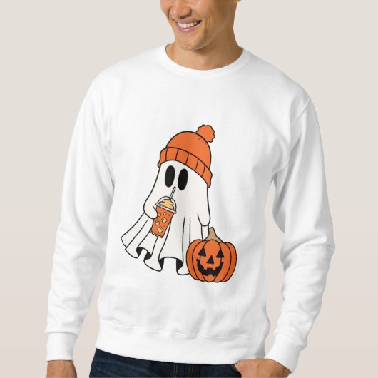 Sweatshirt T-shirt à manches longues Halloween 2024 (Devant)