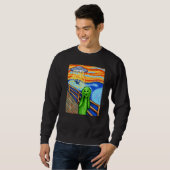 Sweatshirt T-shirt Alien Alien Alien UFO (Devant entier)