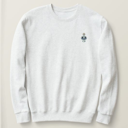 Sweatshirt T-Shirt Avec Mère Mary Image (Design devant)