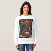 Sweatshirt T-Shirt Barong Bali (Devant entier)