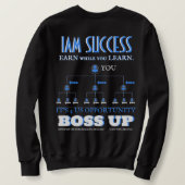 Sweatshirt T-shirt BOSS UP (Design dos)