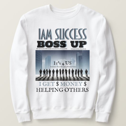 Sweatshirt T-shirt BOSS UP (Design devant)