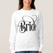 Sweatshirt T-shirt Bride (modèle 3) à manches longues (Devant)