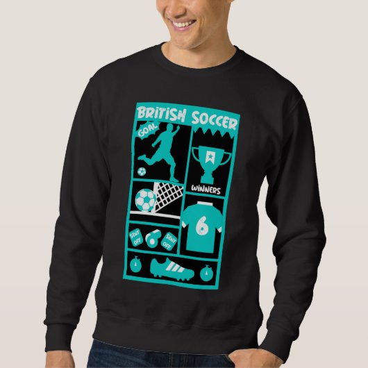 Sweatshirt T-shirt britannique (Devant)