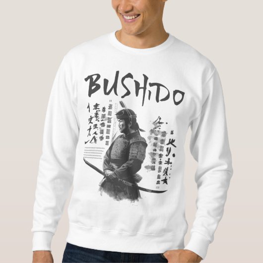 Sweatshirt T-shirt Bushido (Devant)
