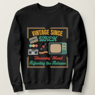 Sweatshirt T-shirt cadeau Retro vintage - cadeau d'anniversai