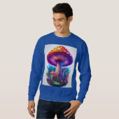 Sweatshirt T-shirt champignon, magie (Devant entier)