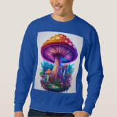 Sweatshirt T-shirt champignon, magie (Devant)