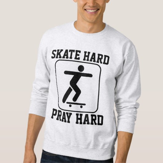 Sweatshirt T-shirt CHRISTIAN SKATEBOARDING (Devant)