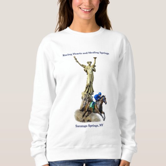 Sweatshirt T-Shirt - Cœurs de course et Sources de guérison (Devant)