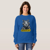 Sweatshirt T-shirt cool Capybara (Devant entier)