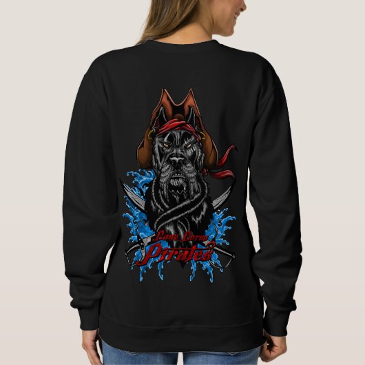 Sweatshirt T-Shirt Corso Cane Pirates Capitaine (Dos)