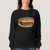 Sweatshirt T-shirt Dachshund Squad (Devant)