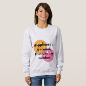 Sweatshirt T-shirt de base féminin (Devant entier)