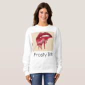 Sweatshirt T-shirt de base pour femmes (Devant entier)