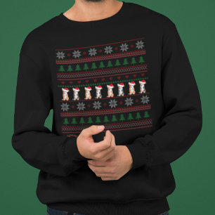 Sweatshirt T-shirt de fête décontracté avec Corgi mignon et m
