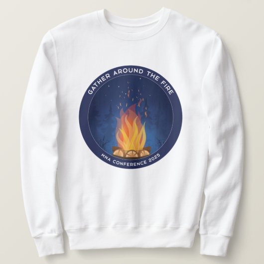 Sweatshirt T-shirt de la conférence MNA 2025 taille homme (Design devant)