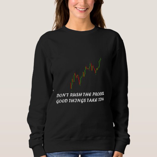 Sweatshirt T-shirt de la mentalité de Forex (Devant)