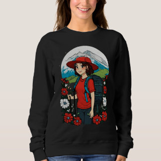 Sweatshirt T-shirt de l'aventure Mountain Blossom