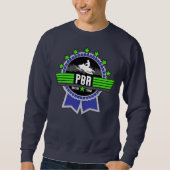 Sweatshirt T-shirt de l'ÉQUIPE de Guy Snowmbile PBR (Devant)
