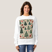 Sweatshirt T-shirt de Noël (Devant entier)
