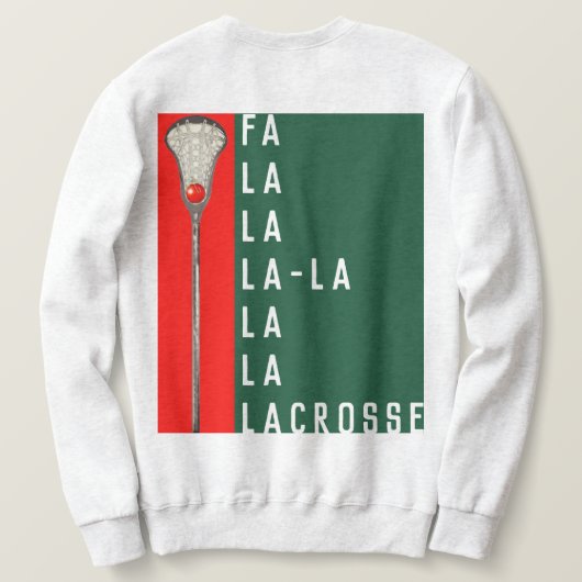 Sweatshirt T-shirt de Noël de crosse (Design dos)