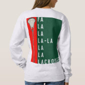 Sweatshirt T-shirt de Noël de crosse (Dos)