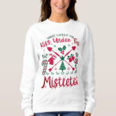 Sweatshirt T-shirt de Noël Witty pour un rassemblement festif (Devant)