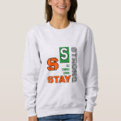 Sweatshirt T-shirt design de texte motivant (Devant)