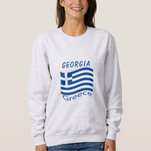 Sweatshirt T-shirt du drapeau grec