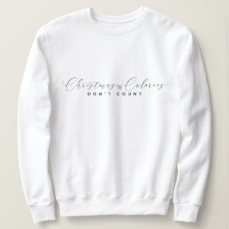 Sweatshirt T-shirt élégant minimaliste de Noël