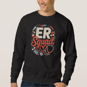 Sweatshirt T-Shirt ER Squad – Vêtements d'équipe de salle d'u