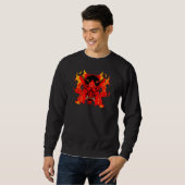Sweatshirt T-Shirt Evil Samurai  (Devant entier)