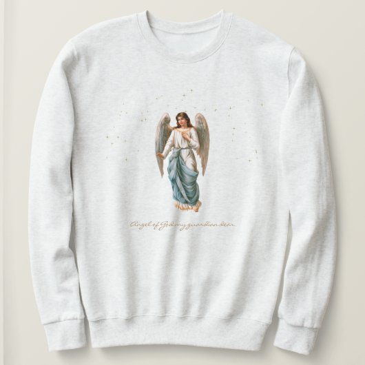 Sweatshirt T-shirt féminin Guardian Angel (Design devant)