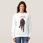 Sweatshirt T-shirt femme (Devant entier)