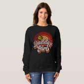 Sweatshirt T-shirt fille de papa (Devant entier)