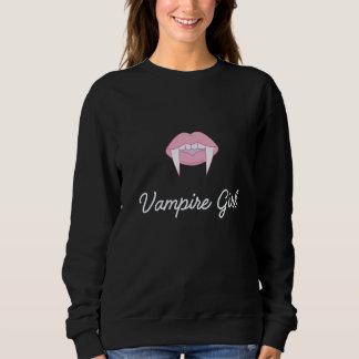 Sweatshirt T-shirt fille vampire