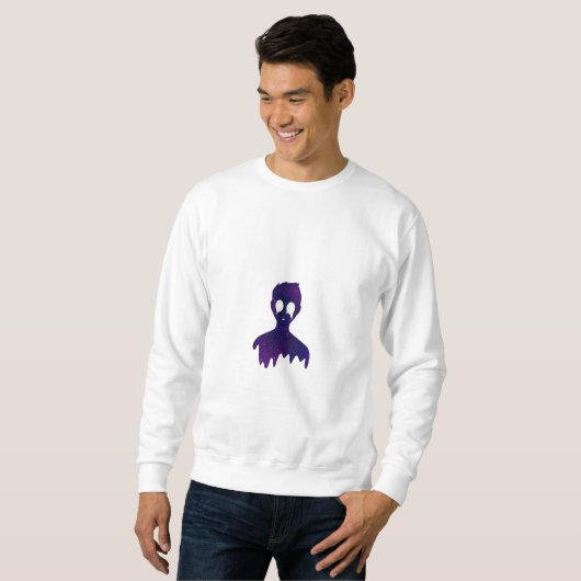 Sweatshirt t-shirt garçon galaxy (Devant entier)