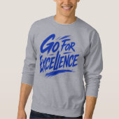 Sweatshirt T-Shirt Graphique Blanc Moderne (Devant)