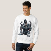Sweatshirt T-Shirt Graphique Garçon D'Attitude Gras - Style D (Devant entier)
